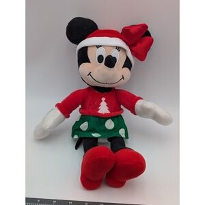 Kohls Christmas Minnie Mouse Plush 14 Inch 2022 Stuffed Animal Toy